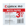 Comix Economical Note Paper Case 300 Sheets White Non-clear  Memo Pad Holder